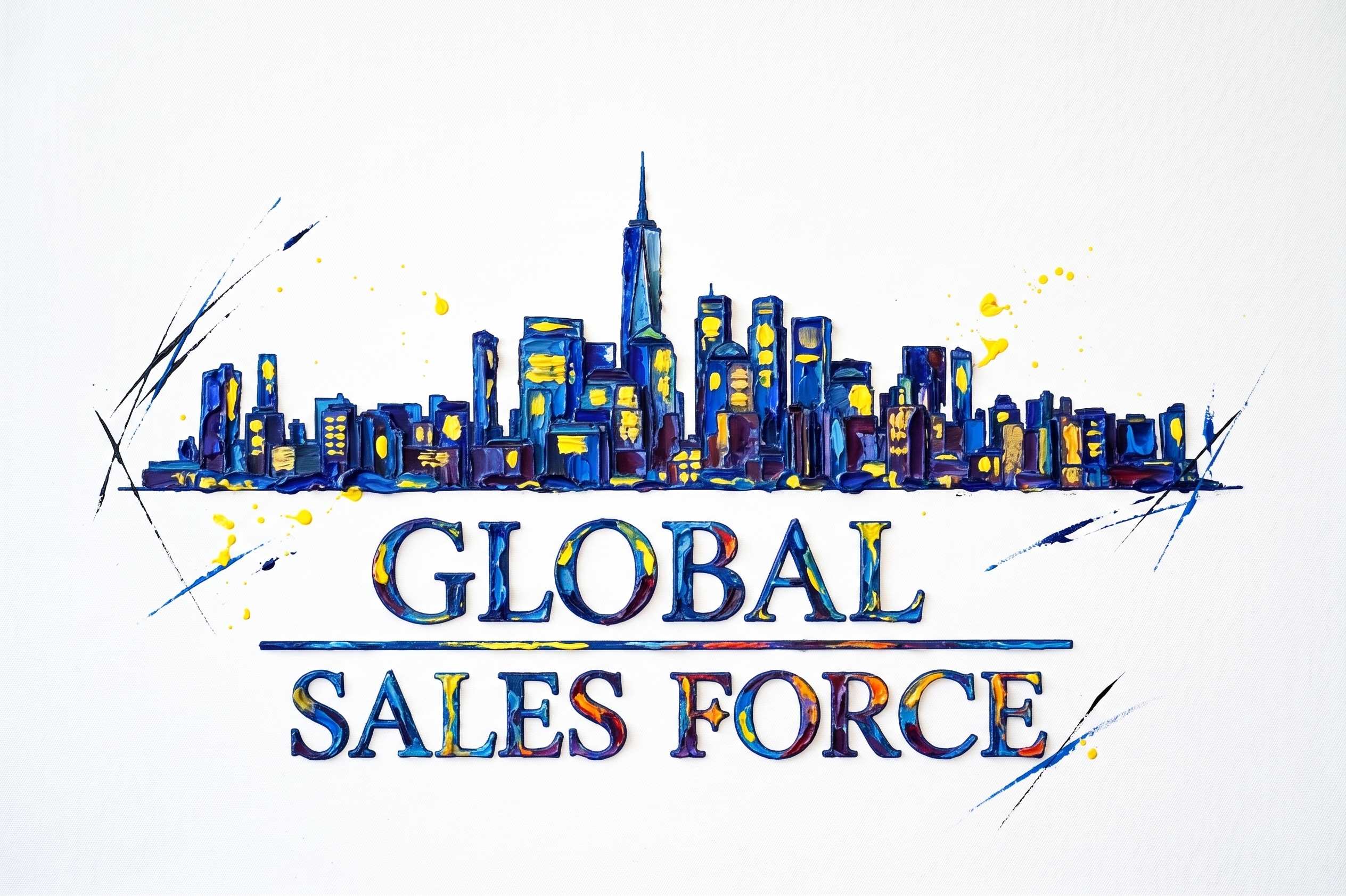 Global Sales Force Homepage Illustration